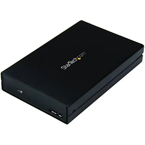 StarTech.com Box Esterno per Unità disco da 2,5" SATA SSD/HDD, USB 3.1 (10Gbps), USB-A e USB-C