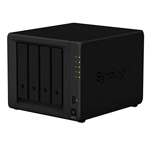 Synology ds418 – 2 G 4 Bay 4TB Bundle con 4 X 1TB wd10efrx Red