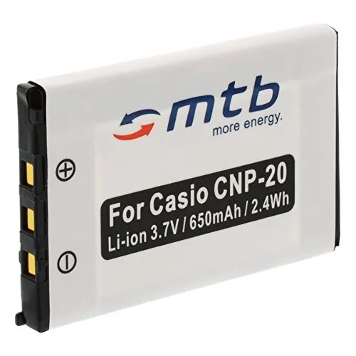 Batteria NP-20 per Casio Exilim EX-Z18, EX-Z60, EX-Z65, EX-Z70, EX-Z75