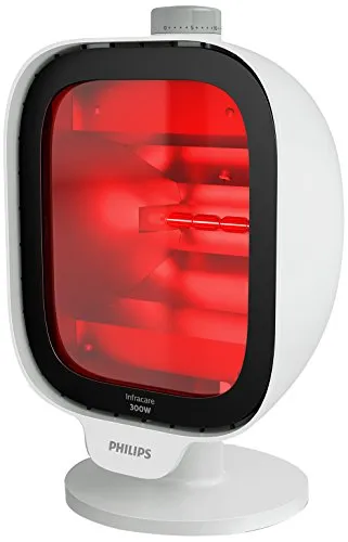 Philips PR3120/00 InfraCare Lampada a infrarossi per trattare in profondità i dolori muscolari, 300 Watt