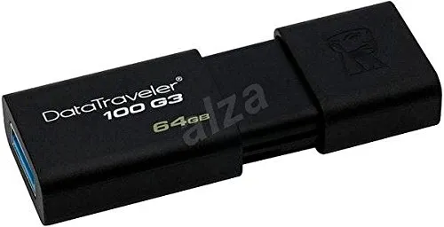 Kingston G3 DataTraveler DT100G3/64 GB, chiavetta USB 3.0 da 64 GB - 2 pezzi