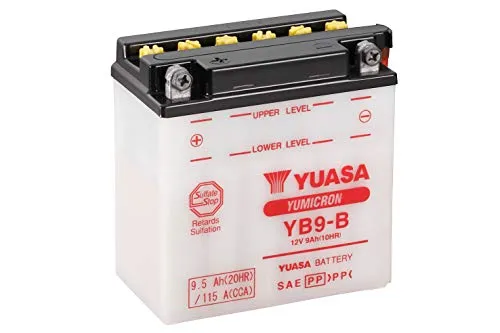 Yuasa YB9-B (WC) moto e Powersport batteria