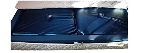 Mesamoll2®, materasso ad acqua, 100 x 200 cm, per letto ad acqua Dual Softside, bordo esterno 200 x 200 cm