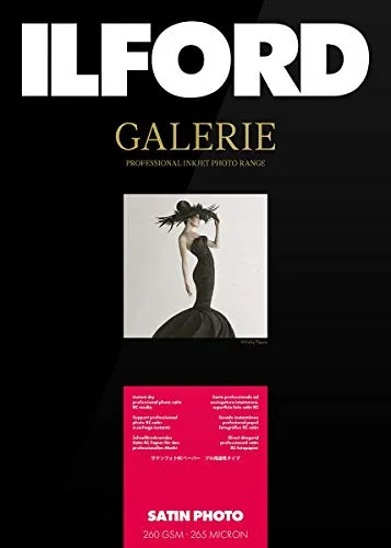 Ilford Galerie Satin Lustre 260g, 10x15cm 100 fogli