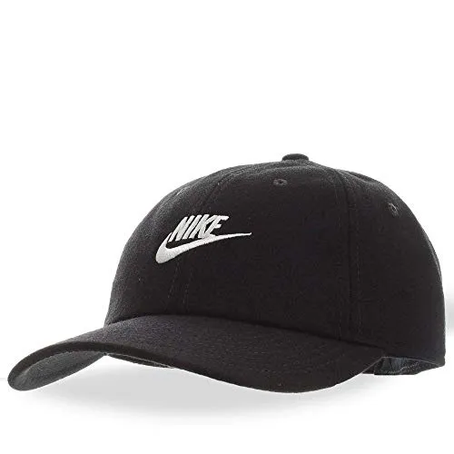 Nike U NSW H86 cap Futura Flannel – Berretto Unisex Adulto, Unisex - Adulto, Berretto, CK1326, Nero, Taglia Unica