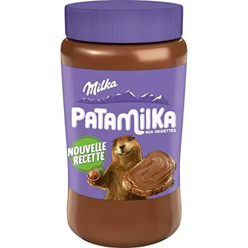 Patamilka Milka Nuova Ricetta baratolo da 600g di Crema Spalmabile, Distribuito da Freedoney