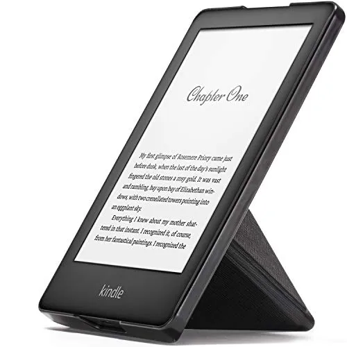 Forefront Cases Smart Cover per Kindle 2019 - Custodia Protettiva Magnetica per Amazon Kindle 2019 Modello (10ª generazione) - Origami Smart Auto Svegliati Sonno Funzione - Sottile Leggera - Nero