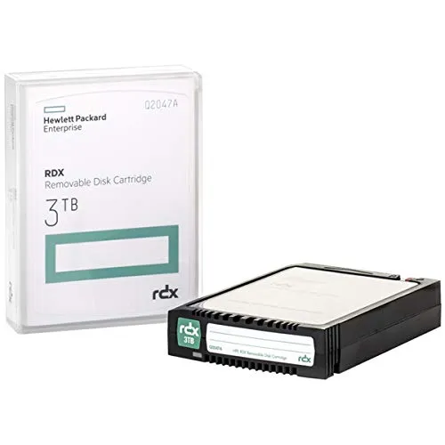 HPE RDX 3TB Cartuccia disco rimovibile