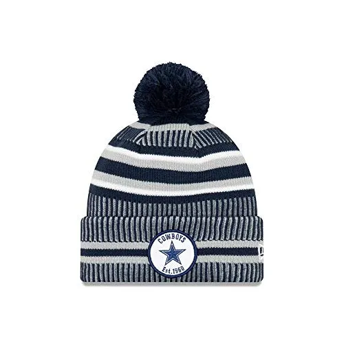 New Era Berretto da Uomo Dallas Cowboys, Uomo, Berretto da Uomo, 12050444, Blu, Taglia Unica