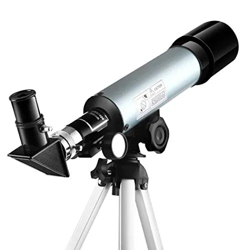 Cxjff Telescopio astronomico F50360 + telescopio monoculare telescopio telescopico rifrattore for Bambini Adulti Principianti 90 Volte