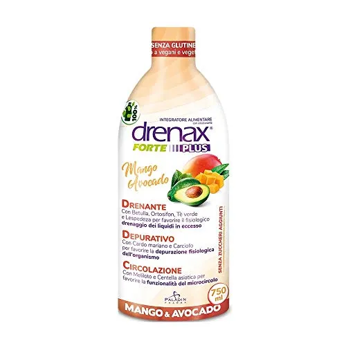Drenax Forte Mango Avocado Plus, Arancione, 750 ml