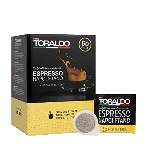 Caffè Toraldo Miscela Decaffeinato 50 Cialde