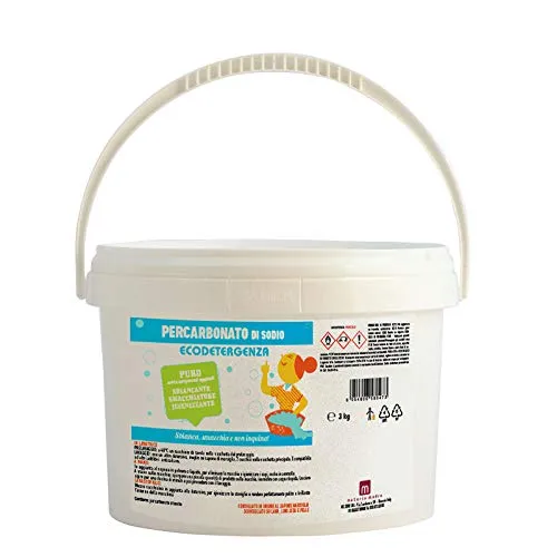 Materiamadre Percarbonato Puro Secchiello 3 kg - smacchiante, sbiancante, igienizzante