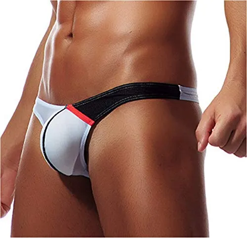 Yomie Slips Strings Men's Hot Sexy Underwear Boxer Brief Shorts Underpants Erotic Underwear