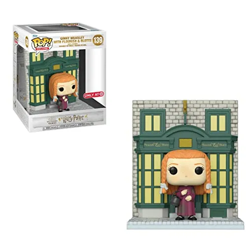 POP! Deluxe Harry Potter 139 Ginny Weasley with Flourish & Blotts (Special Edition), Multicolore