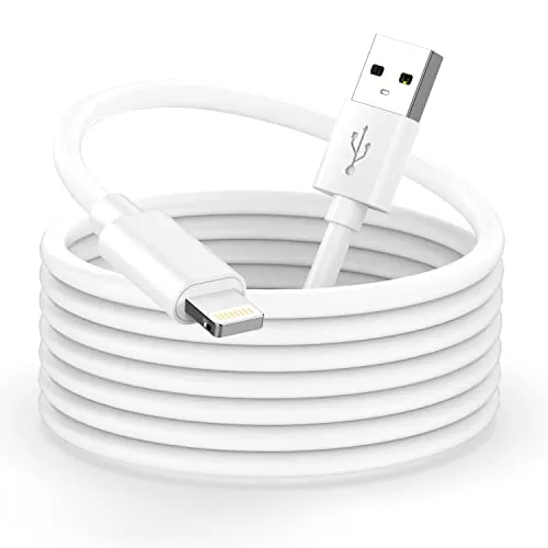 Cavo iPhone 3 Metri [Certificato Apple MFi], Cavo Lightning USB 3M Cavo Ricarica iPhone Filo Caricatore iPhone Cavetto iPhone Originale per Apple iPhone 14 13 12 11 Pro Max XS XR X 8 7 6s 5 SE iPad