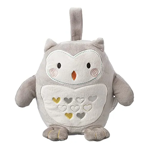 Tommee Tippee Grofriend Baby Sound and Light Sleep Aid, USB-Rechargeable, Soothing Sounds, Lullabies and White Noise, CrySensor and Nightlight, Ollie the Owl