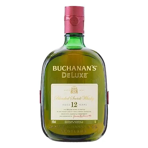 Buchanan's Deluxe - Whisky scozzese miscelato invecchiato 12 anni, 1 L