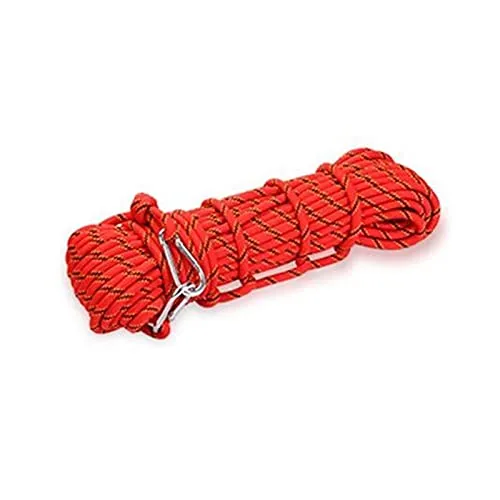 LATEAU Corda per Arrampicata 10/15/20/30 / 50m 3KN Climbing Corda Professionale Alpinismo Alpinismo Arrampicata Roccia Outdoor Emergency Rescue Rope Sicurezza (Color : Red 20M)