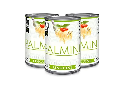 Palmini Low carb Pasta | 4 g di carboidrati | Come Visto in Shark Tank (14 once - Pack of 3)