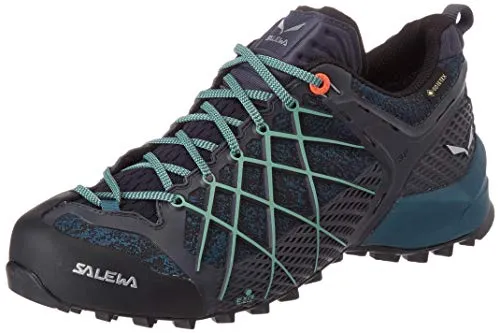 SALEWA Ws Wildfire Gore-tex, Scarpe da Escursionismo Donna, Ombre Blue Atlantic Deep, 37 EU