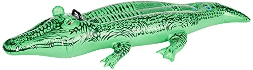 Intex 58546 - Cavalcabile Alligatore, Verde, 168 x 86 cm