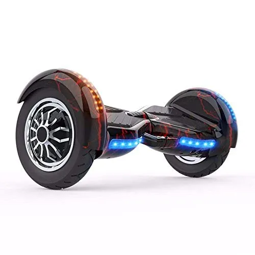 Balance Scooter Hoverboard Intelligente auto-bilanciamento auto equilibrio elettrico, for bambini a due ruote dello scooter for adulti, da 10 pollici grande ruota, musica di Bluetooth, auto-bilanciame
