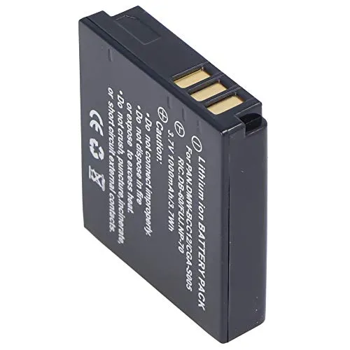 AccuCell - Batteria per Ricoh DB-60, DB-65, Caplio R3, R30, GR