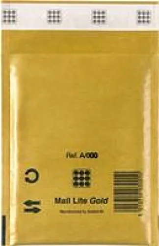 MAIL LITE 10 buste imbottite gold a 11x16cm utile avana