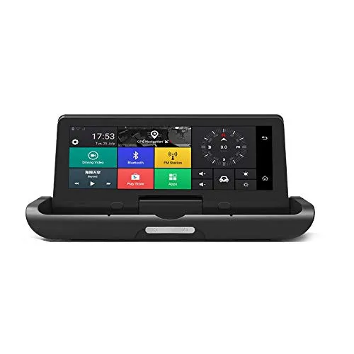 TOOGOO Foldable Auto Dvr 8 Pollici Dash Cam Android 5.1 GPS Telecamere di Navigazione Auto Registratore Full HD 1080P Car Dash Camera per Chery Tiggo Sonata (4G)
