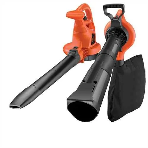 BLACK+DECKER GW2810-QS Soffiatore/Aspiratore/Trituratore a Filo 2800 W