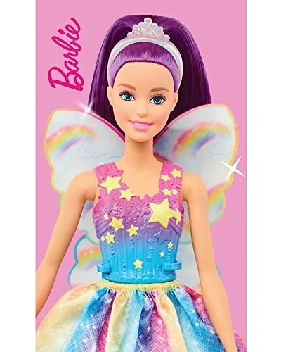 Barbie Elfe BAR6213001-R - Asciugamano per bambini, 30 x 50 cm