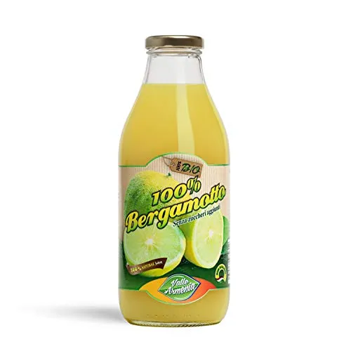 SUCCO PURO DI BERGAMOTTO 100% BIOLOGICO 750 ML CARTONE DA 8 PEZZI