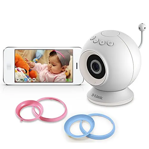 D-Link DCS-825L EyeOn Baby Monitor Wi-Fi con Mydlink Cloud, Bianco