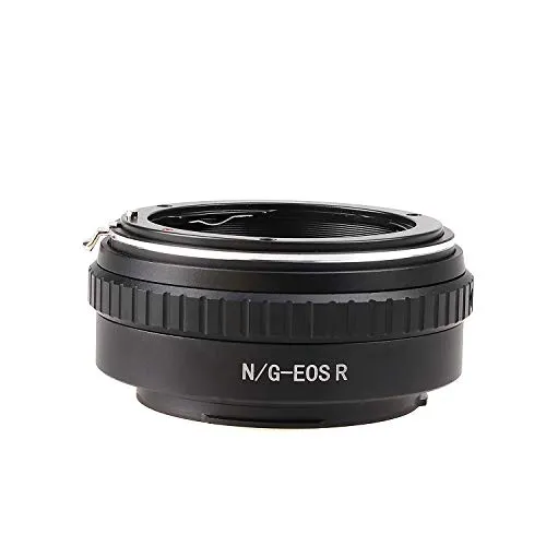 Fotga Adattatore per obiettivo Nikon AI G AF-S Mount obiettivo su fotocamera Canon EOS R RF Mount serie EOS R RP R5 R6 R5C R7 R10 DSLR