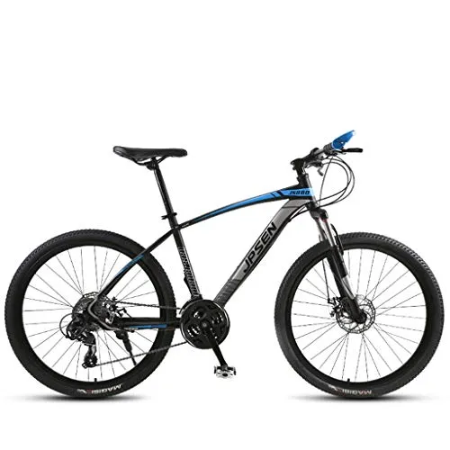 Mountain Bike per Adulti Biciclette da Strada per Uomo E Donna Bicicletta Estiva per Viaggi Estivi Bicicletta per Studenti (Color : Blue, Size : 24inch)