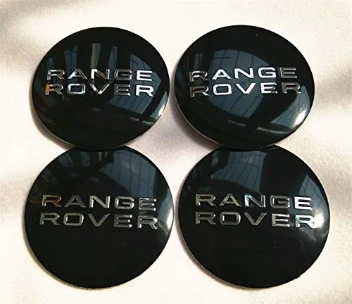 Since 4X 56mm Auto mozzo Centro coprimozzo Copertura Emblema Distintivo Adesivo per Adatto per Range Rover
