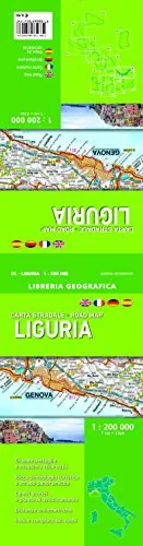 Carta Stradale della Liguria 1: 200 000