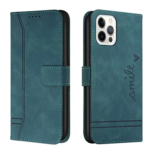 SLWYF Cover per Realme 10 Pro 5G, Magnetica Cover a Libro con Slot per Schede, Custodia in PU Pelle Portafoglio per Realme 10 Pro 5G, Verde