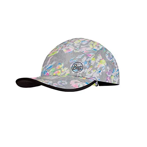 Buff 5 Panel cap, Cappello 5 Panels Junior Bambina, Grigio, Taglia unica