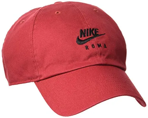 Nike As Roma Heritage 86, Cappellino da Baseball Unisex-Adulto, Team Crimson/Black, Unica
