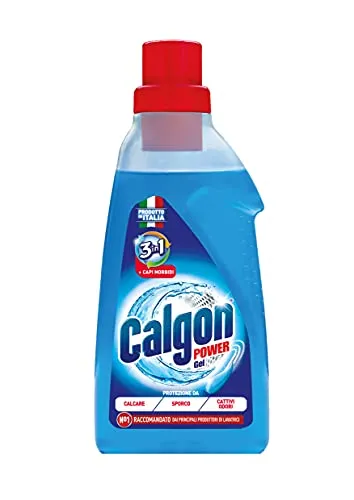 Calgon Gel Anticalcare Lavatrice Power Gel 3 in 1, 30 Lavaggi, 1500ml