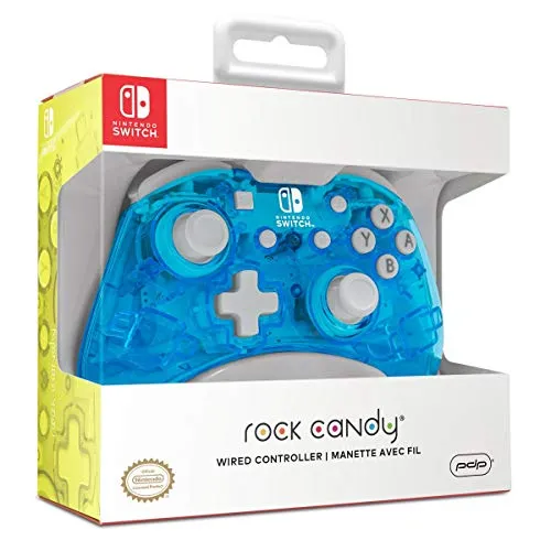Pdp Controller Rock Candy Nintendo Switch Bleu - Essentials - Nintendo Switch