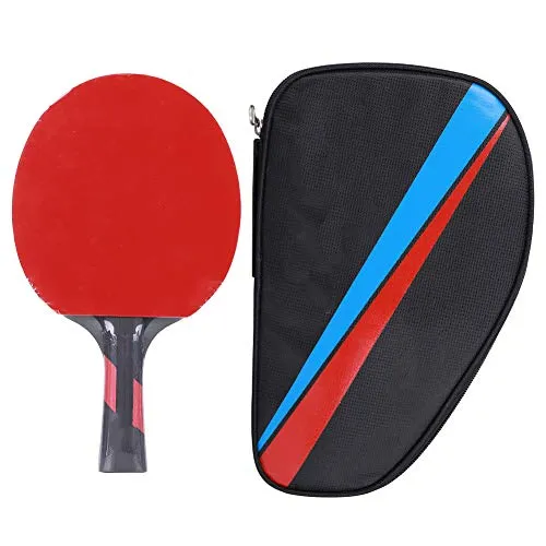 Keenso Racchetta da Tennis da Competizione da Competizione, 2 Tipi di Racchette da Ping Pong Attrezzature Sportive per Principianti, Dilettanti e Professionisti(Short Handle)