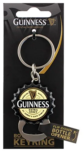 Guinness - Portachiavi con apertura a ribalta