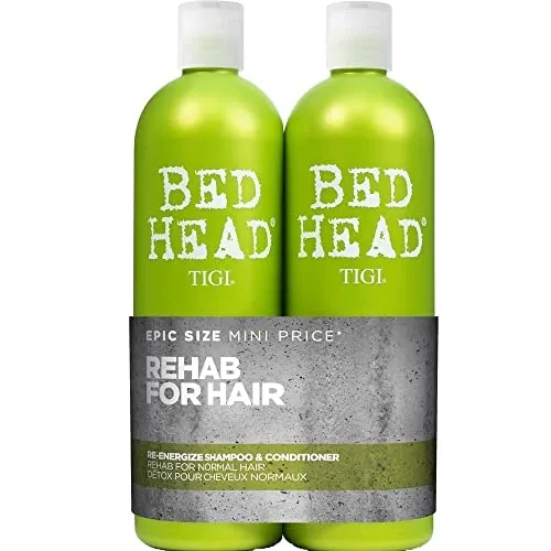 Tigi Bed Head Tween Re Energize Shampoo + Conditioner 750 ml