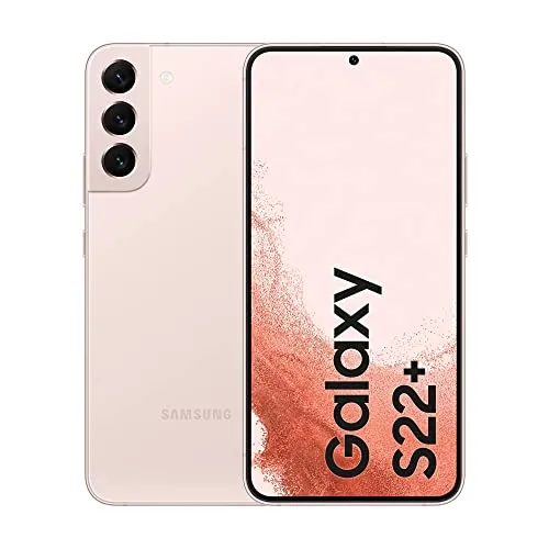 Samsung Galaxy S22+ 5G, Smartphone Android senza SIM 128GB Display 6.6’’¹ Dynamic AMOLED 2X, 4 Fotocamere, Pink Gold 2022 [Versione Italiana]