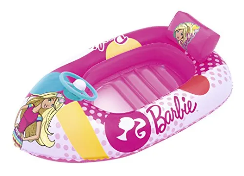 Best Way Canottino Barbie Cm 114X71 con Volante E Schienale Canotto E Canoa 569, Multicolore, 6942138934342