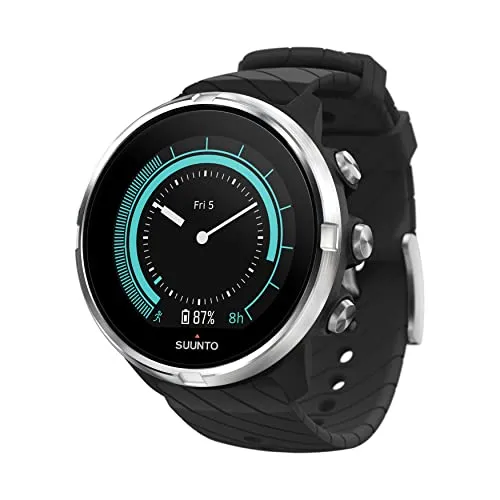 Suunto 9 Orologio sportivo con GPS, Lunga durata della batteria e cardiofrequenzimetro da polso