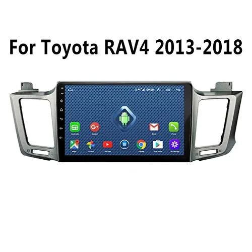 SADGE 9 Pollici Autoradio di Navigazione GPS per autoradio Lettore Mirrorlink- per Toyota RAV4 2013-2018, con Bluetooth WiFi Android FM USB NAV 2 DIN 1g + 16g